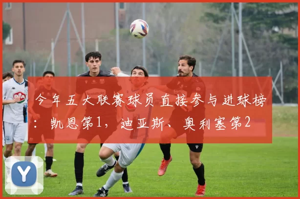 今年五大联赛球员直接参与进球榜：凯恩第1，迪亚斯、奥利塞第2